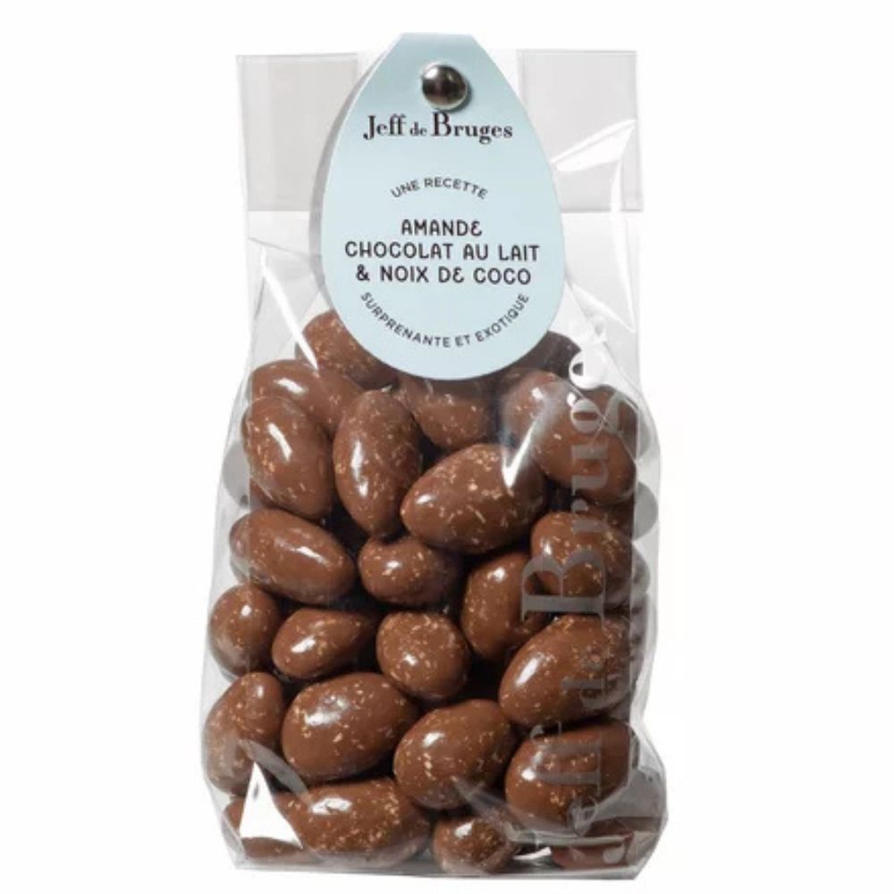 SACHET AMANDES CHOCOLAT ET NOIX DE COCO