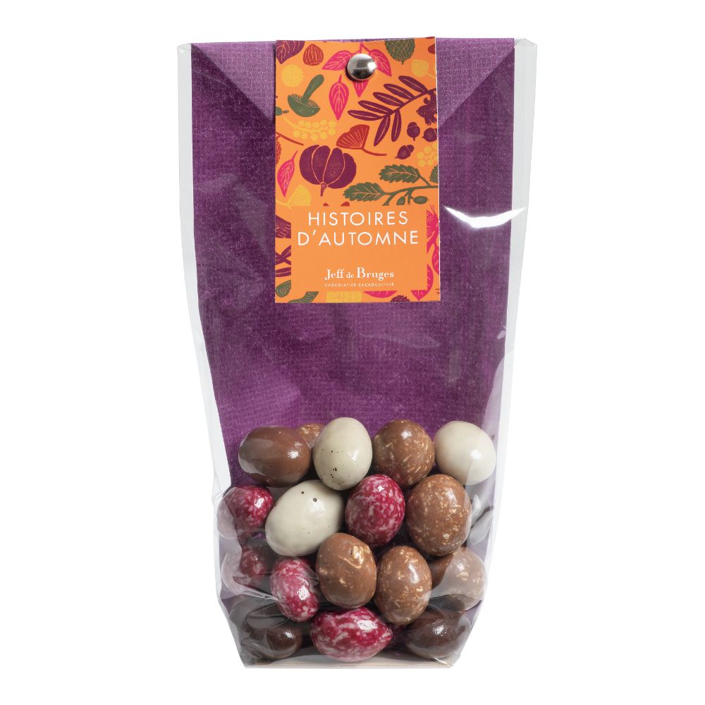 SACHET AMANDES CHOCOLAT D'AUTOMNE