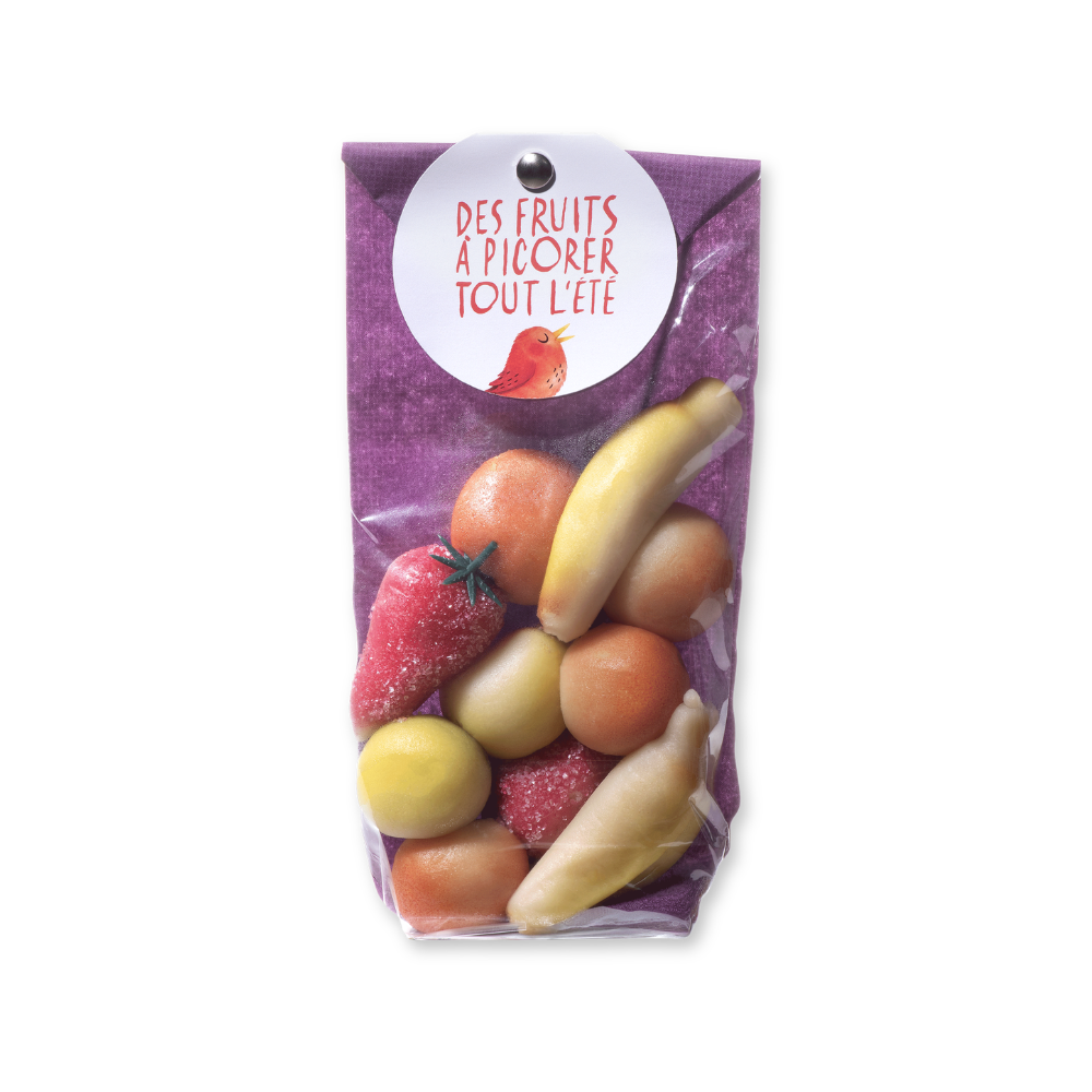 SACHET KRAFT PÂTES D'AMANDES