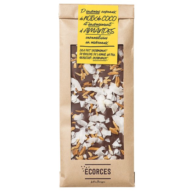 CHOCOLATE BARK PISTACHIO MILK, BRIPS AND HAZELNUTS